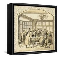 Christmas Charity-Birket Foster-Framed Stretched Canvas