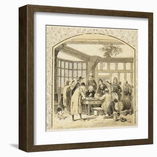 Christmas Charity-Birket Foster-Framed Art Print