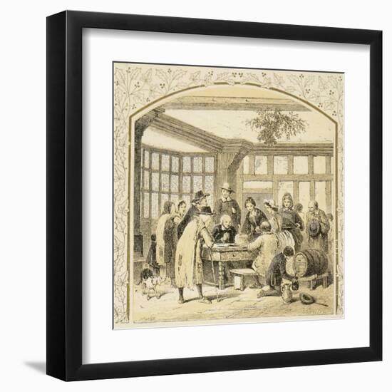 Christmas Charity-Birket Foster-Framed Art Print