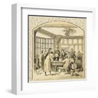 Christmas Charity-Birket Foster-Framed Art Print