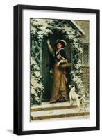 Christmas Cheer-George Sheridan Knowles-Framed Giclee Print