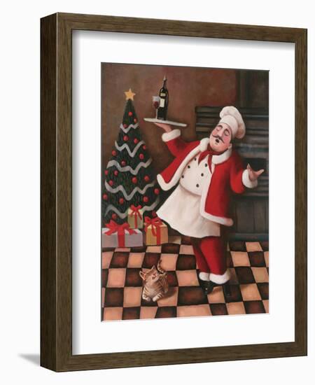 Christmas Chef II-Unknown Chiu-Framed Art Print