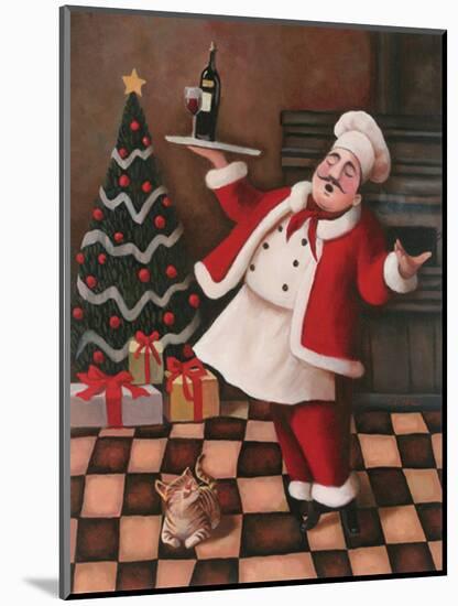 Christmas Chef II-Unknown Chiu-Mounted Art Print