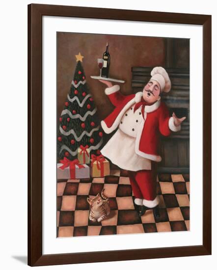 Christmas Chef II-Unknown Chiu-Framed Art Print