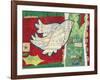 Christmas Collage 1-Holli Conger-Framed Giclee Print