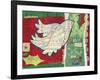 Christmas Collage 1-Holli Conger-Framed Giclee Print