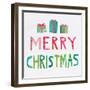 Christmas Collage III-Melissa Averinos-Framed Art Print