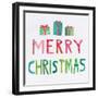 Christmas Collage III-Melissa Averinos-Framed Art Print