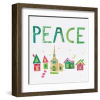 Christmas Collage IV-Melissa Averinos-Framed Art Print