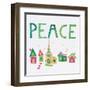 Christmas Collage IV-Melissa Averinos-Framed Art Print