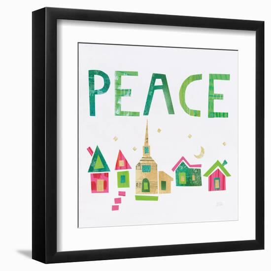 Christmas Collage IV-Melissa Averinos-Framed Art Print