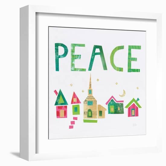 Christmas Collage IV-Melissa Averinos-Framed Art Print