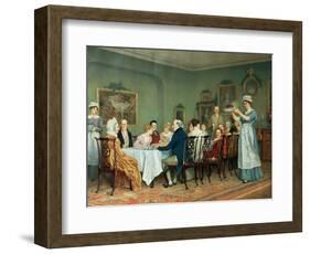 "Christmas Comes But Once a Year !", from the Pears Christmas Annual 1896-Charles Green-Framed Giclee Print