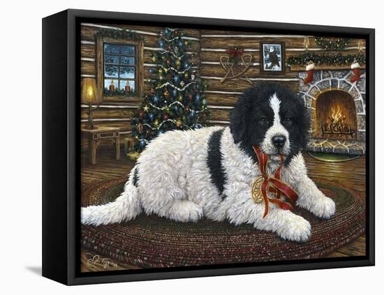 Christmas Companion-Jeff Tift-Framed Stretched Canvas