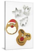 Christmas Cookies and Cookie Cutters-null-Stretched Canvas