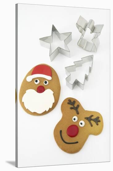 Christmas Cookies and Cookie Cutters-null-Stretched Canvas