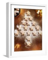 Christmas Cookies Arranged into Tree Shape-Colin Anderson-Framed Photographic Print