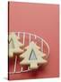 Christmas Cookies on a Cooling Rack-Patrick Norman-Stretched Canvas