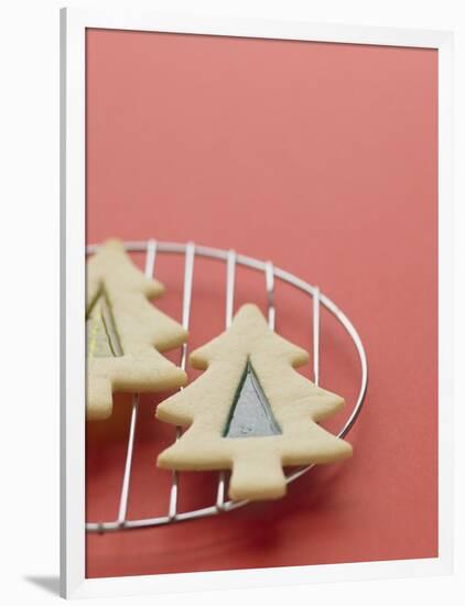 Christmas Cookies on a Cooling Rack-Patrick Norman-Framed Photographic Print