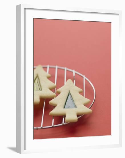 Christmas Cookies on a Cooling Rack-Patrick Norman-Framed Photographic Print