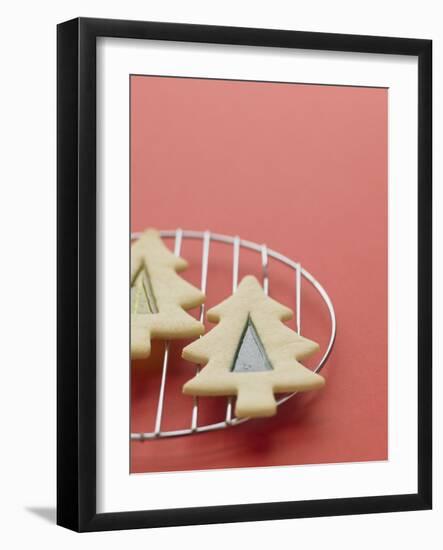 Christmas Cookies on a Cooling Rack-Patrick Norman-Framed Photographic Print