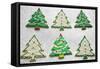 Christmas Cookies-null-Framed Stretched Canvas