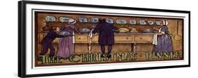 Christmas Cooking-Cecil Aldin-Framed Premium Giclee Print