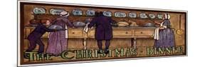 Christmas Cooking-Cecil Aldin-Mounted Premium Giclee Print