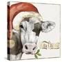 Christmas Cow-PI Studio-Stretched Canvas