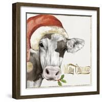 Christmas Cow-PI Studio-Framed Art Print