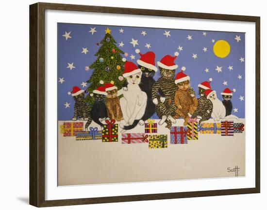 Christmas Crackers, 2016-Pat Scott-Framed Giclee Print