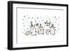 Christmas Creatures-Carla Martell-Framed Giclee Print