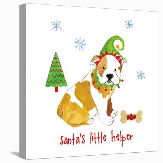 Christmas Critters I-Farida Zaman-Stretched Canvas