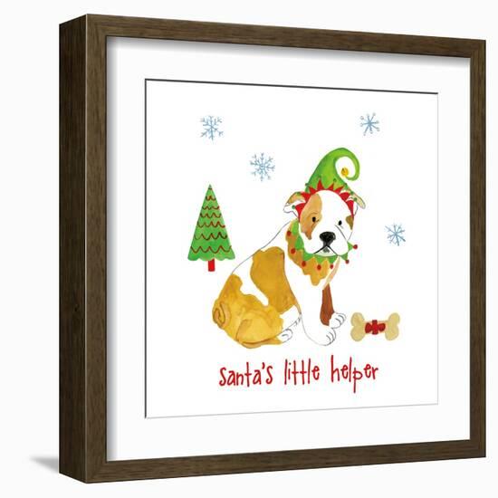 Christmas Critters I-Farida Zaman-Framed Art Print