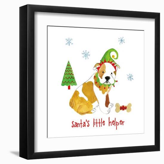 Christmas Critters I-Farida Zaman-Framed Art Print