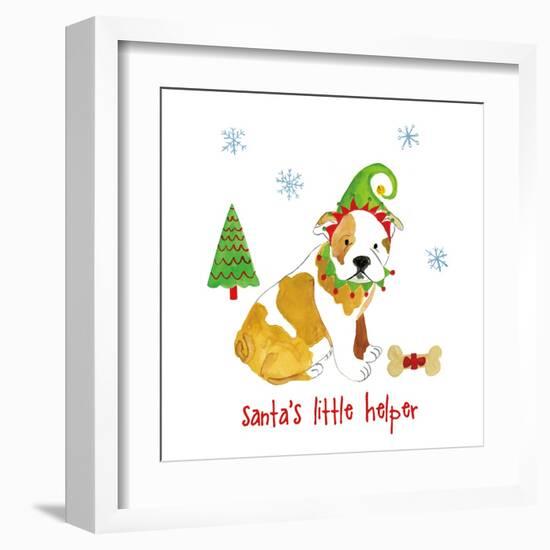 Christmas Critters I-Farida Zaman-Framed Art Print