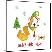 Christmas Critters I-Farida Zaman-Mounted Art Print