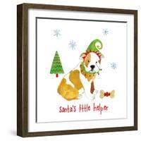 Christmas Critters I-Farida Zaman-Framed Art Print