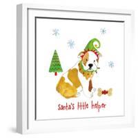 Christmas Critters I-Farida Zaman-Framed Art Print