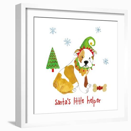 Christmas Critters I-Farida Zaman-Framed Art Print