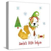 Christmas Critters I-Farida Zaman-Stretched Canvas