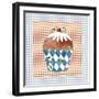 Christmas Cupcake-Effie Zafiropoulou-Framed Giclee Print