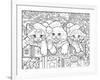 Christmas Cuties 15-Jenny Newland-Framed Giclee Print