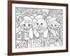 Christmas Cuties 15-Jenny Newland-Framed Giclee Print