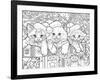 Christmas Cuties 15-Jenny Newland-Framed Giclee Print