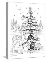 Christmas Cuties 21-William Vanderdasson-Stretched Canvas