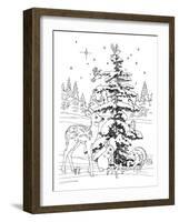 Christmas Cuties 21-William Vanderdasson-Framed Giclee Print