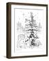 Christmas Cuties 21-William Vanderdasson-Framed Giclee Print