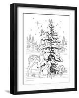 Christmas Cuties 21-William Vanderdasson-Framed Giclee Print