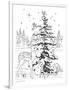Christmas Cuties 21-William Vanderdasson-Framed Premium Giclee Print